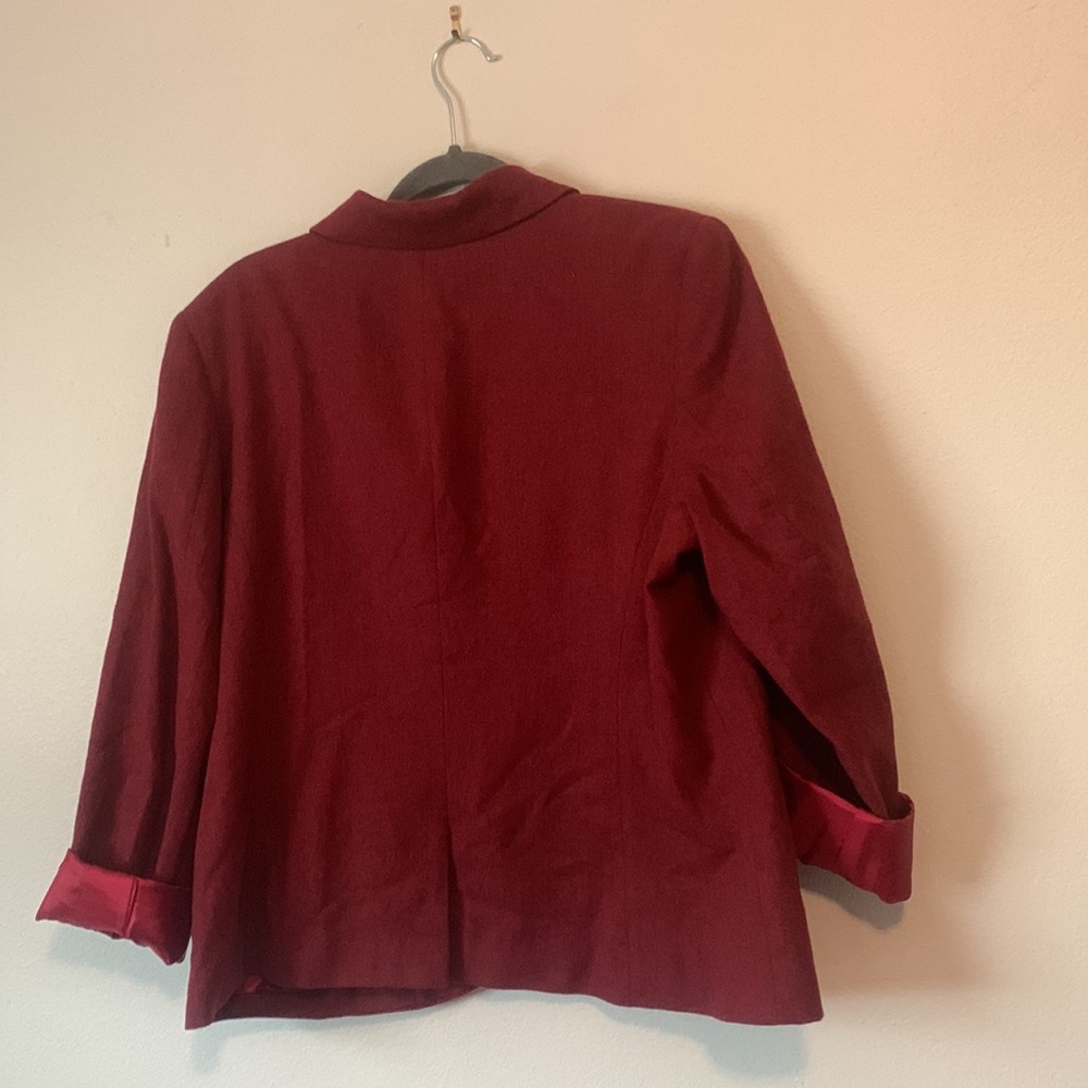 Pendleton Red Wool Blazer - Picture 4 of 4